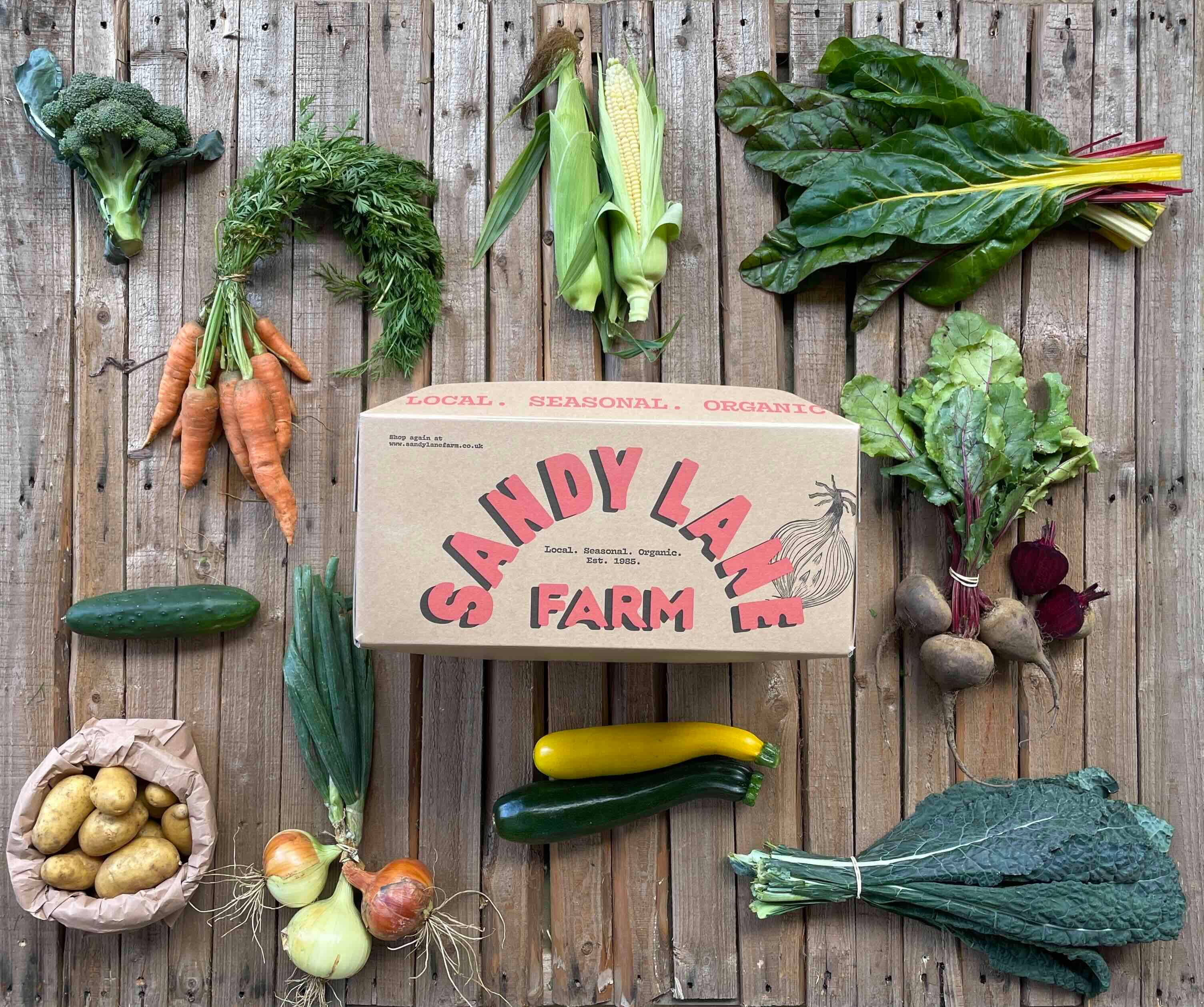 Large Organic Veg Box